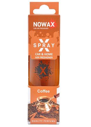 Ароматизатор nowax x spray coffee в коробке