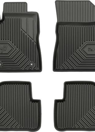 Автомобильные коврики в салон frogum 3d на citroen c3 3 16- ситроен с3 черные