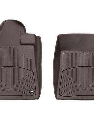 Автомобильные коврики в салон weathertech на toyota sequoia 13- передние какао тойота секвоя