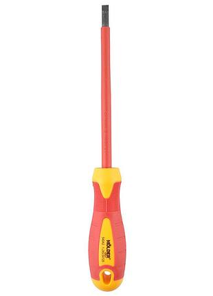 Отвертка molder mt35005 шлицевая диэлектрическая vde 1000в sl5.5x125mm