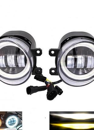 Протитуманні фари птф туманки led leader для lexus is 250 350 45w w/y drl/повт 06-13 лексус іс 250