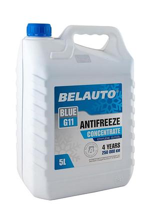 Антифриз belauto blue g11 концентрат синий 5л