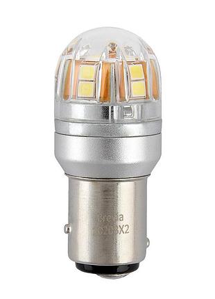 Led автомобильная лампа brevia s-power p21/5w 330lm 15x2835smd 12/24v canbus 2шт