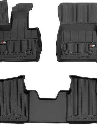 Автомобильные коврики в салон frogum 3d на mercedes g w463 18- мерседес г черные