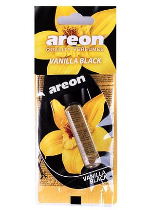 Освежитель воздуха жидкий листок areon liquid vanilla black 5 мл