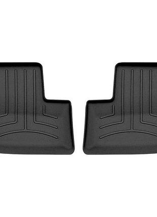 Автомобільні килимки поліки в салон weathertech на jeep wrangler jk 2d 14-18 2-й ряд чорні джип вранглер