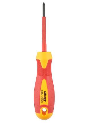 Отвертка крестовая molder mt35103 диэлектрическая vde 1000в ph0x60мм