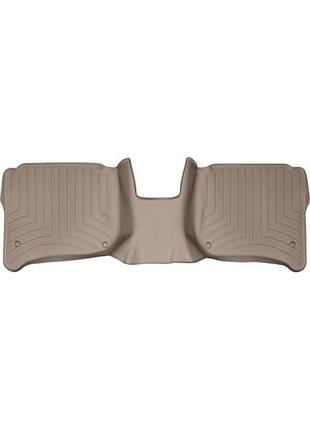 Автомобільні килимки поліки в салон weathertech на volkswagen touareg 11-17 2-й ряд бежеві фольксваген таурег