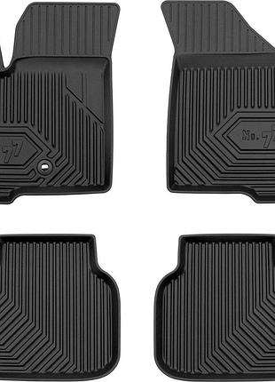 Автомобільні килимки поліки в салон frogum 3d для dodge journey 1 1 клiп 08-20 додж джорні чорні