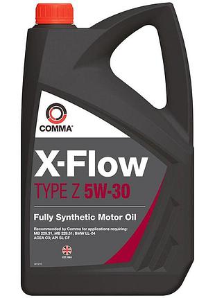Моторное масло comma x-flow type z 5w-30 4л