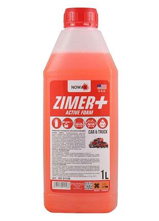Піна активна для безконтактного миття nowax zimer+ active foam nx01158 суперконцентрат 1 л