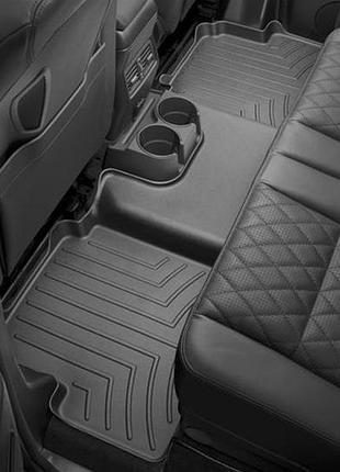 Автомобильные коврики в салон weathertech на lexus gx 09- 2-й ряд черные лексус гх