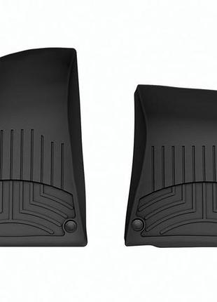 Автомобильные коврики в салон weathertech на rivian r1s r1t 22- передние черные ривиан р1с