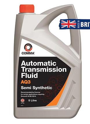 Трассмиссионное масло comma aq3 auto trans fluid 5л
