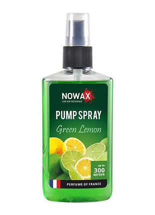 Ароматизатор nowax pump spray green lemon 75 мл