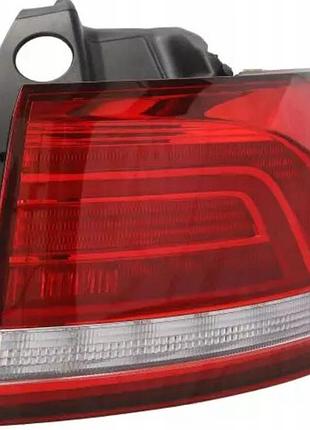 Задня фара оптика ліхтар depo на volkswagen passat b8 eur wg led правий зовнішній 15-19 фольксваген пасат б8