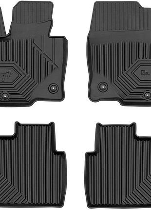 Автомобильные коврики в салон frogum 3d на mazda cx-5 1 12-17 мазда цх-5 черные