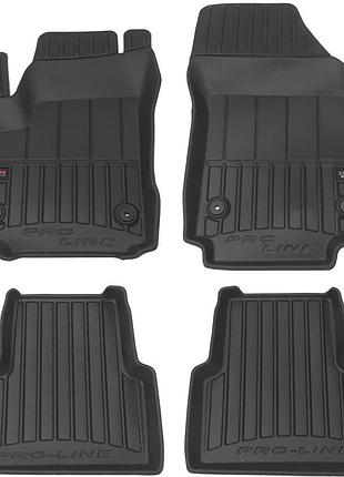 Автомобильные коврики в салон frogum 3d на opel meriva b 10-17 опель мерива черные