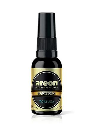 Освежитель воздуха areon perfume black force tortuga 30 ml