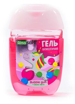 Антисептичний гель almasept для рук jungle bubble gum