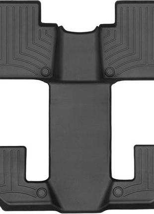 Автомобильные коврики в салон weathertech на volvo xc90 6м 20- 2-3 ряд черные вольво хс90