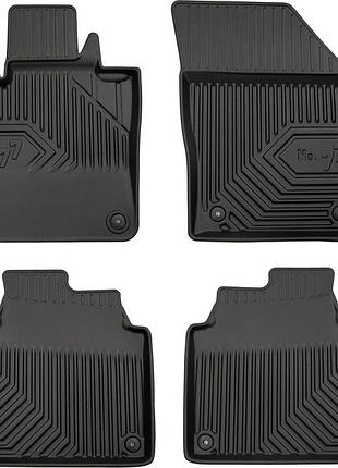 Автомобильные коврики в салон frogum 3d на volvo s90 1 16- вольво с90 черные