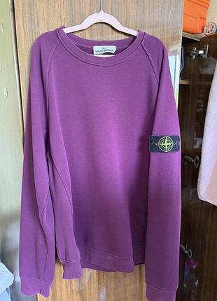 Stone island sweatshirt purple