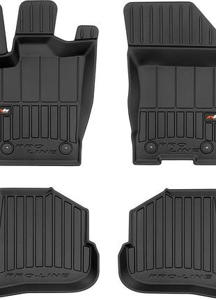 Автомобильные коврики в салон frogum 3d на audi a1 1 10-14 ауди а1 черные