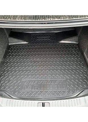 Автомобильный коврик в багажник avto-gumm chevrolet malibu 8 12-15 черный шевроле малибу