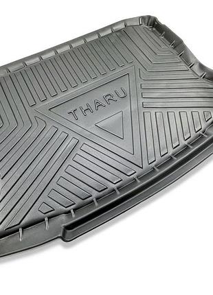 Автомобильный коврик в багажник avtm volkswagen e-tharu 19- черный фольксваген е-зару