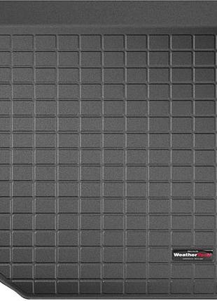 Автомобильный коврик в багажник авто weathertech jeep wrangler 4d з сабв плоский по 19- черный за 2м рядом джип вранглер