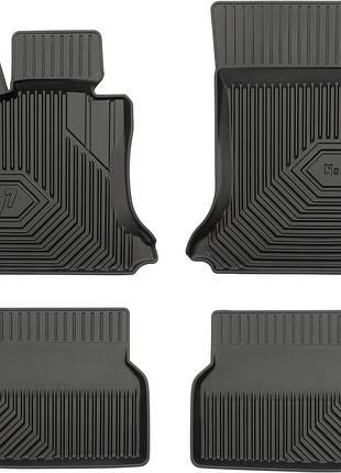 Автомобильные коврики в салон frogum 3d на bmw 5 e60 e61 03-10 бмв 5 черные