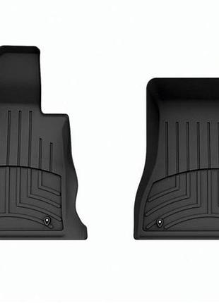 Автомобильные коврики в салон weathertech на bmw i7 740i 760i xdrive60 23- передние черные бмв ай7
