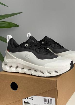😍 жіночі кросівки loewe x on cloudtilt 2.0 white black