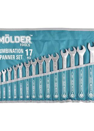 Набор ключей molder mt58117 cr-v 6-24мм 17шт