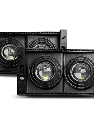 Противотуманные фары птф туманки led leader на daf xf105 ближ/дал 50w 05-13 даф хф105