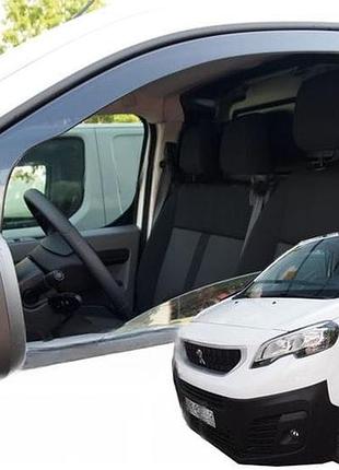 Дефлекторы окон ветровики peugeot traveller 16- вставные 2шт heko пежо тревелер