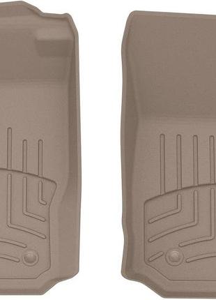 Автомобильные коврики в салон weathertech на mercedes gle hp 12-18 передние бежевые мерседес гле
