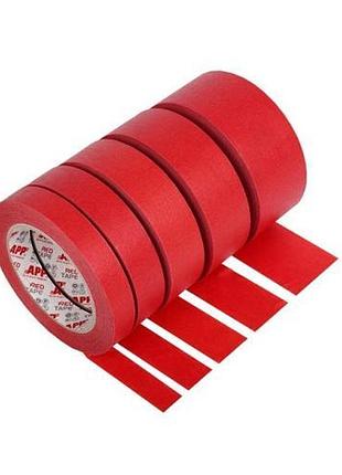App скотч малярный red tape 36мм 45м 110гр c красный водонепроницаемый для ремонта и покраски