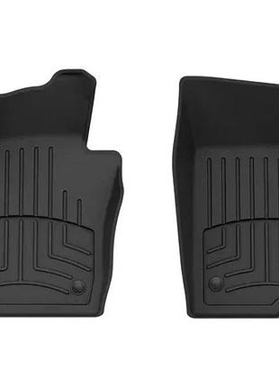 Автомобильные коврики в салон weathertech на volkswagen beetle sd 12-19 передние черные фольксваген битл