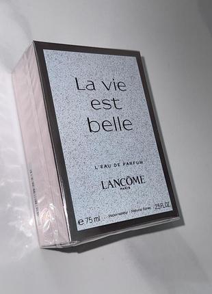 Lancome жіночі парфуми  la vie est belle✨ 75 мл духи розкішний шлейфовий аромат