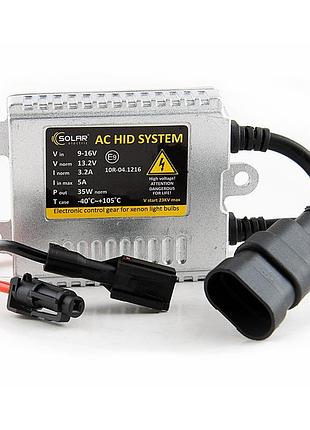 Блоки розжига solar slim solar premium ballast 35w 9-16в ket