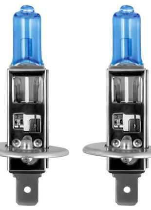 Галогенні лампи brevia h1 12v 55w p14.5s power blue для авто