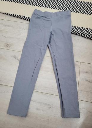 Лосины на утеплении с флисом начесом, h&amp;m 116, с утяжкой