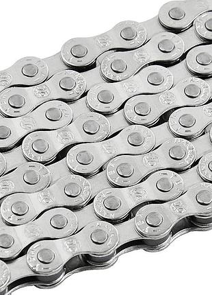 Цепь велосипедная grey's 6-7шв. s50 np silver 116 звеньев