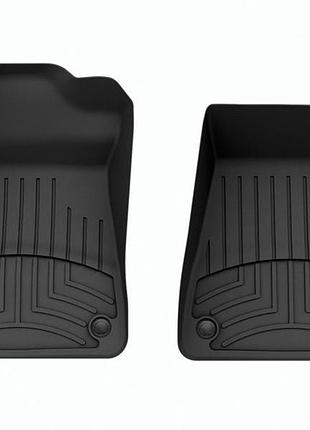 Автомобильные коврики в салон weathertech на polestar 2 21-22 передние черные полстар 2