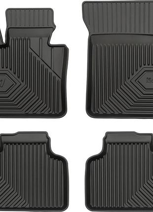 Автомобильные коврики в салон frogum 3d на bmw x1 f48 15- бмв х1 черные