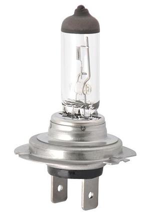 Галогенна лампа brevia h7 12v 55w px26d power 30% яскравіша для авто заміна галогенок