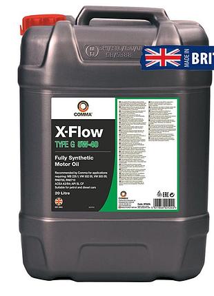 Моторное масло comma x-flow type g 5w40 20л