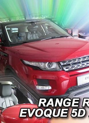 Дефлекторы окон ветровики land rover range rover evoque 5d 11- вставные 4шт heko ленд ровер рендж ровер эвок